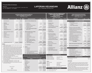laporan keuangan - Allianz Indonesia