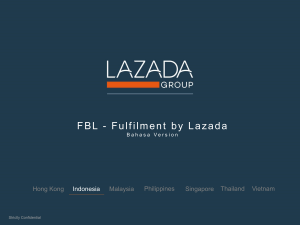 FBL - Fulfilment by Lazada