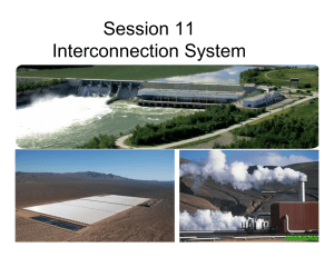 Session 11 Interconnection System