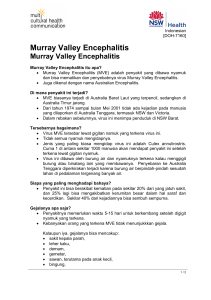 Murray Valley Encephalitis (Indonesian)
