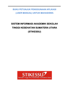 sistem informasi akademik sekolah tinggi kesehatan sumatera utara