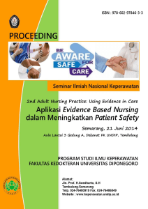 Evidence Based Nursing - Eprints undip