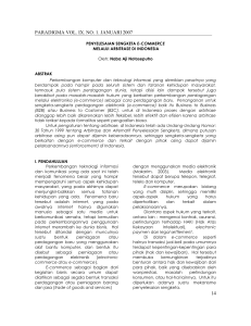paradigma vol. ix. no. 1. januari 2007 14 - E