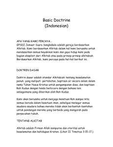 Basic Doctrine (Indonesian)