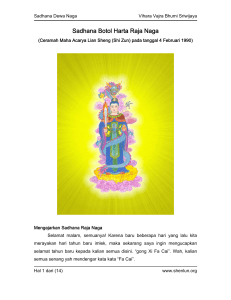 Raja Naga - Vihara Vajra Bhumi Sriwijaya