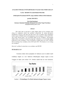 Tax Ratio - Jurnal UNESA