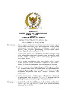1 rancangan undang-undang republik indonesia nomor .... tahun