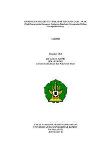 Studi Kasus pada Gampong Seukeum Bambong Kecamatan Delima