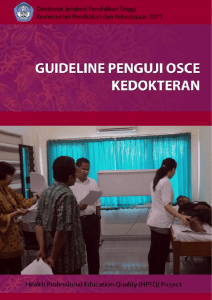 9.8. Guideline Penguji OSCE Kedokteran 2011