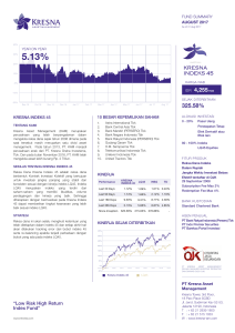 Fund Summary-Kresna Indeks 45 - 08 - Low Size