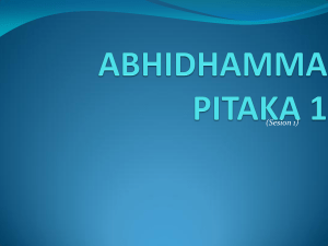 abhidhamma pitaka 1