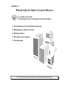 praktikum akuntansi biaya - Staff Site Universitas Negeri Yogyakarta