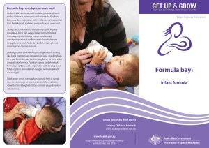 Formula bayi Infant formula