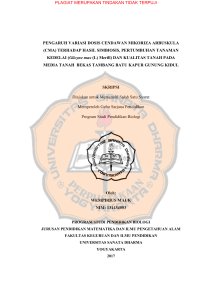 CMA - USD Repository - Universitas Sanata Dharma