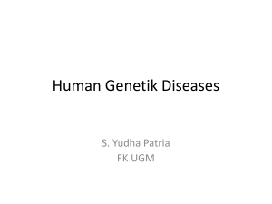 Penyakit Genetik dan Degeneratif
