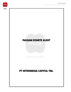 Piagam Komite Audit - pt. intermedia capital tbk.