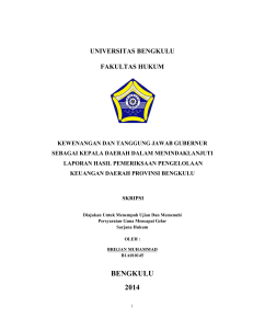 bengkulu 2014 - UNIB Scholar Repository