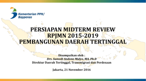 persiapan midterm review rpjmn 2015
