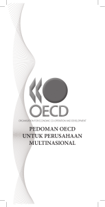 PEDOMAN OECD UNTUK PERUSAHAAN MULTINASIONAL