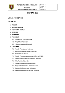 daftar isi - Pemerintah Kota Semarang