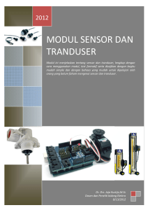 modul sensor dan tranduser