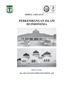 perkembangan islam di indonesia - wisnusejangela