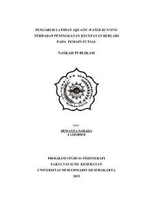 naskah publikasi - Universitas Muhammadiyah Surakarta