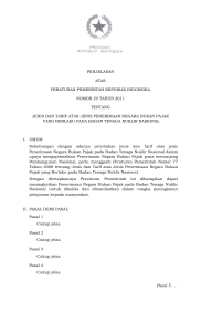 penjelasan atas peraturan pemerintah republik indonesia