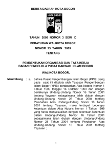 berita daerah kota bogor - JDIH Pemerintah Kota Bogor