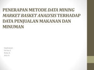 penerapan metode data mining market basket analysis