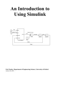 Simulink Introduction