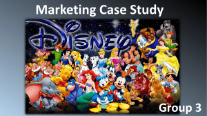 Marketing Case Study about Disney