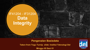 Data Integrity TNT