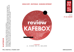review kafebox