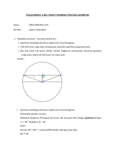 390463598-Tugas-Modul-4-Kb-1-Bukti-Teorema-Tentang-Geometri