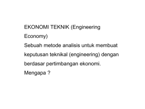 Ekonomi Teknik