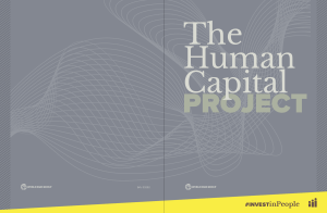 World Bank Human Capital Plan Project
