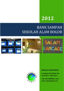 PROFIL BANK SAMPAH