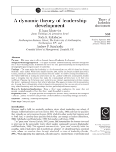 Dynamic Leadership (1)