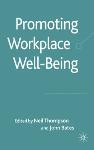 ebooksclub.org  Promoting Workplace Well being  A Critical Approach