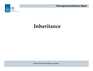 T - Inheritance