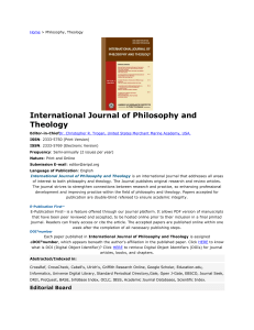 jurnal filsafat