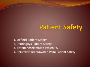 2016 Patient Safety