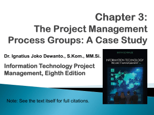 chapter-03 IT Project Management- Process