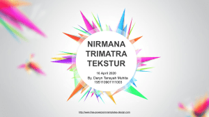 NIRMANA TRIMATRA Daryn Tansyah Muhita 195110901111003