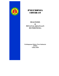 Buku Pneumonia COVID 19 -PDPI 2020