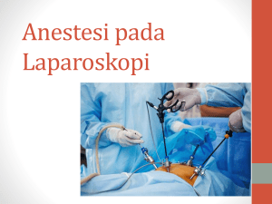 Anestesi pada Laparoskopi