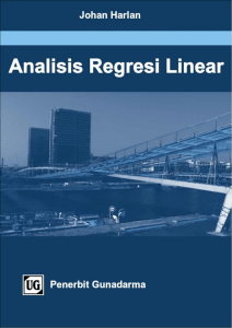 Buku Analisis Regresi Linear