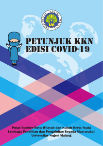 PETUNJUK-KKN-COVID-19 Universitas Negeri Malang