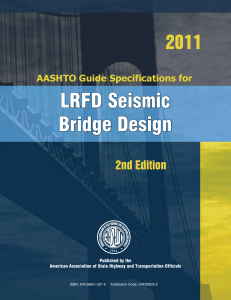 36. AASHTO guide specifications for LRFD seismic bridge design-American Association